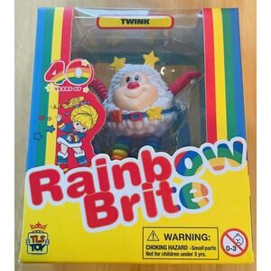 Twink Rainbow Brite Doll 40th Anniversary Collectible Mini‎ Figure 2.5”  TLS NEW